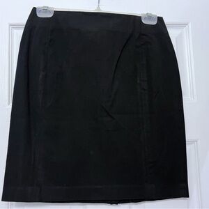 Banana Republic Black Chino Pencil Skirt